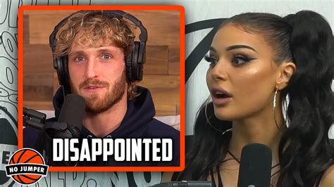 Kristen Hancher Reacts to Logan Pauls Disappointment In Her